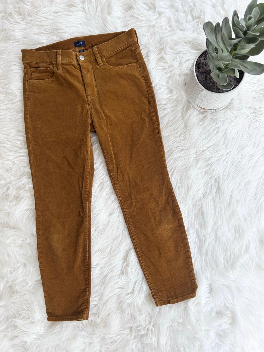 J. Crew Women’s Brown Corduroy Pants